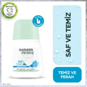 Garnier Mineral Saf&Temiz Roll-On Deodorant thumbnail 1