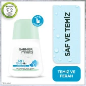 Garnier Mineral Saf&Temiz Roll-On Deodorant thumbnail 2