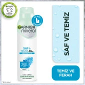 Garnier Mineral Saf&Temiz Sprey Deodorant thumbnail 2