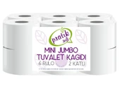 Pratiksoft Mini Jumbo Tuvalet Kağıdı 12 Rulo thumbnail 1