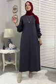 Ecem Antrasit Triko Elbise thumbnail 3