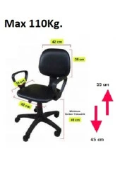 Depolife Çocuk Odası Ders Çalışma Ofis Koltuğu Yarış Arabası Desenli thumbnail 2