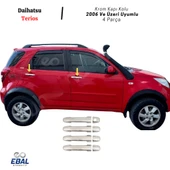 Daihatsu Terios Krom Kapı Kolu 4 Kapı 2006 Üzeri Paslanmaz Çelik thumbnail 1