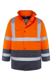 OLYMPUS ESSENTIAL HI-VIS TWO-TONE LINED JACKET thumbnail 2