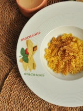 Sipahi Porselen  Macaroni Tabağı 27 cm thumbnail 2