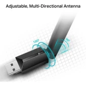 TP-Link Archer T2U Plus 600 Mbps Kablosuz Ağ Adaptörü thumbnail 5