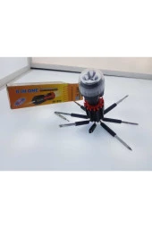 8'li IŞIKLI KATLANABİLİR TORNAVİDA SETİ thumbnail 1