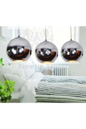 Tamled newlight Krom Glop Cam Mimari Modern Tekli Avize thumbnail 1