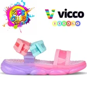Vicco Flora Ortopedik Işıklı Çocuk Sandalet thumbnail 1