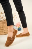 Feles Hakiki Deri Loafer Kadın Babet thumbnail 9