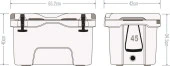 Aden Buzluk 45 Litre thumbnail 2