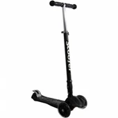 Işıklı Tekerlekli Scooter Siyah thumbnail 1