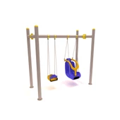 Engelli Salıncak Modeli, Park Salıncak Engelli Koltuklu thumbnail 1