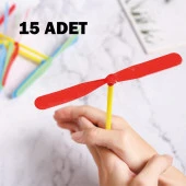 Nostaljik El Pervane Oyuncağı 15 Adet thumbnail 1