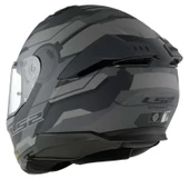 LS2 SSTREAM 2 SHADOW MAT TITANIUM-GRİ KASK thumbnail 5