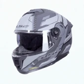 LS2 SSTREAM 2 SHADOW MAT TITANIUM-GRİ KASK thumbnail 1