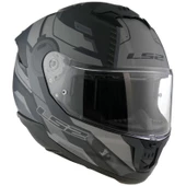 LS2 SSTREAM 2 SHADOW MAT TITANIUM-GRİ KASK thumbnail 8
