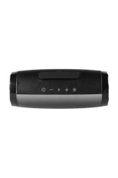 Işıklı Kablosuz Bluetooth Speaker Siyah 0219 thumbnail 2