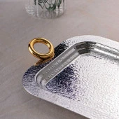 EMSAN AKASYA ÇAY TEPSİSİ GOLD thumbnail 2