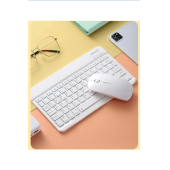 Ultra İnce Taşınabilir Kablosuz Bluetooth Klavye Mouse Seti thumbnail 5