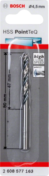 Bosch - HSS-PointeQ Metal Matkap Ucu 4,5 mm thumbnail 2