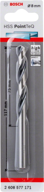 Bosch - HSS-PointeQ Metal Matkap Ucu 8,0 mm thumbnail 2