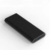 CODEGEN M2 Type-C CDG-SSD-10BC PCIe NVMe M2 Alüminyum Harddisk Kutusu Siyah thumbnail 6