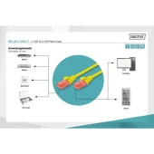 DIGITUS 10m CAT6 Utp DK-1617-100/Y Sarı Patch Kablo thumbnail 2