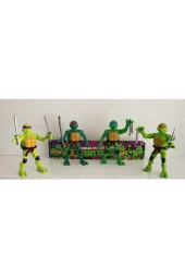 Ninja Kaplumbağalar Işıklı Figür 4'lü Set Ninja Turtles thumbnail 2