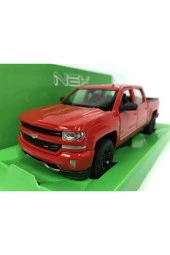 Chevrolet Silverado 2017 Model 1/24 Ölçek Diecast Model Araba thumbnail 2