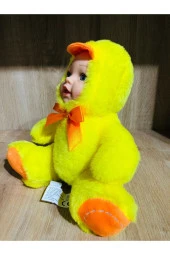 Peluş Bebek Yüzlü Civciv 20 cm thumbnail 6