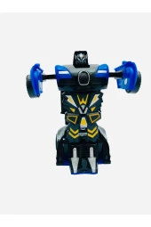 Robota Dönüşebilen Bugatti Araba Mavi Renk thumbnail 2