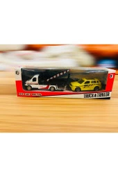 Die Cast Oyuncak Metal Arabalı Çekici Araç thumbnail 6