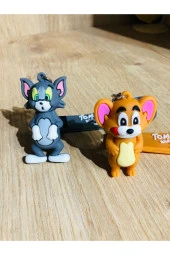 Tom Ve Jerry 3D Çift Anahtarlık 2 Adet thumbnail 4