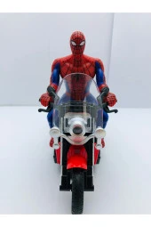 Örümcek Adam Spiderman Robot Işıklı Sesli Motor Oyuncak thumbnail 6
