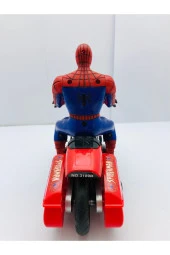 Örümcek Adam Spiderman Robot Işıklı Sesli Motor Oyuncak thumbnail 7