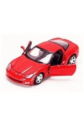 Chevrolet Corvette 2007 Model 1/24 Ölçek Diecast Model Araba thumbnail 2