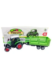 Die Cast Sürtmeli Metal Oyuncak Traktör 18 cm thumbnail 2