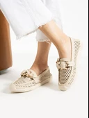 Feles Delikli Loafer Kadın Babet thumbnail 5
