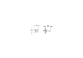 VitrA Base 200 A44102 İkili Askı, Krom thumbnail 2