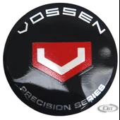 Jant Göbek Arma Vossen Black Sticker 4'lü Set thumbnail 1