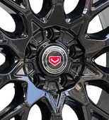 Jant Göbek Arma Vossen Black Sticker 4'lü Set thumbnail 2