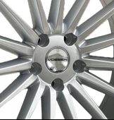 Jant Göbek Arma Vossen Grey Sticker 4'lü Set thumbnail 2