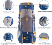 Mobihome Hiking Sırt Çantası 60 Litre thumbnail 6