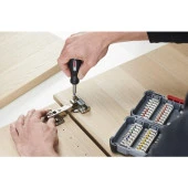 Bosch 44 Parça+Tornavida Vidalama Ucu Seti 2607017693 thumbnail 4