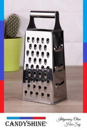 Paslanmaz Çelik Rende Lüx 4 Yönlü Ergonomik Paslanmaz Çelik Rende thumbnail 3
