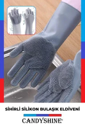 Tırtıklı Sihirli Silikon Bulaşık Eldiveni thumbnail 1