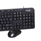 INCA IMK-375T Q Türkçe USB Multimedya Siyah Klavye+ Mouse thumbnail 2
