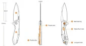 RUIKE P135-SF ÇAKI thumbnail 3