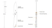 RUIKE P801-SB ÇAKI thumbnail 3